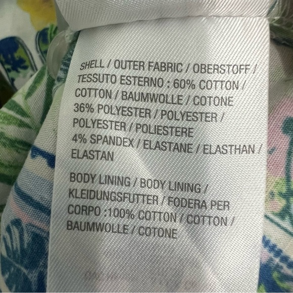 Studio Park S Petite Cotton Postcard Hawaii Vacation Short Sleeve Shirt Dress - Picture 11 of 12